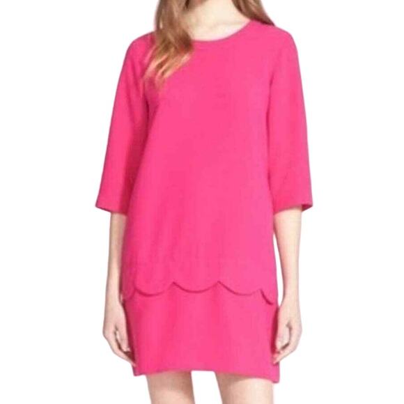 Kate Spade Women's Sweetheart Pink Fancy Meeting You Demi Dress Size 6 NEW - Picture 1 of 8